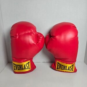 Everlast Sparring Gloves Adult Unisex Red/Gold Size S/M Boxing